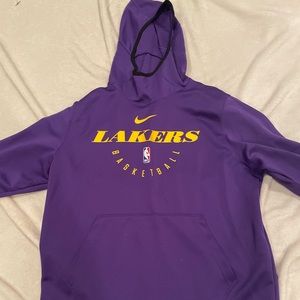Lakers warmup hoodie size XL